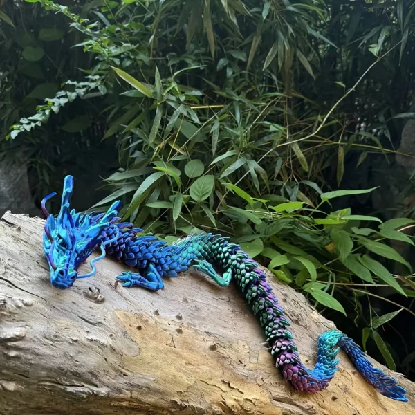Giant 23.62" 3D Dragon Figurine - Perfect for Desk, Car & Office Decor | Ideal Gift for Christmas, Thanksgiving & Valentine's 3