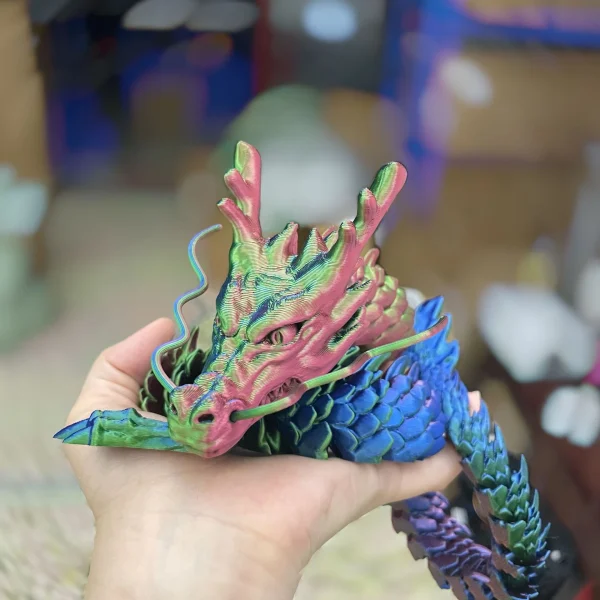 Giant 23.62" 3D Dragon Figurine - Perfect for Desk, Car & Office Decor | Ideal Gift for Christmas, Thanksgiving & Valentine's 5