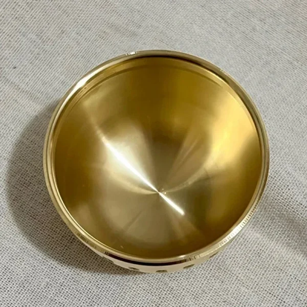 Feng Shui Treasure Bowl Brass Copper Wealth Figurine Attract Wealth And Good Luck Baifu Cylinder Desktop Ornament Decoration 4