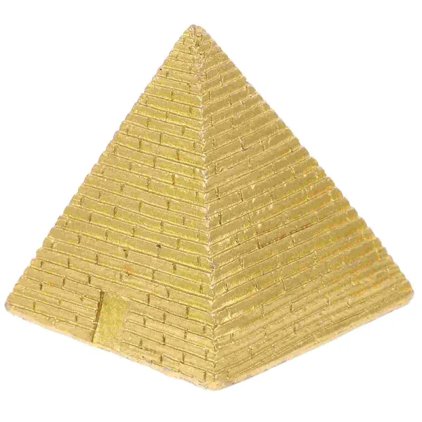 Pyramid Sand Table Retro Decoration Egyptian Mini Basket Figurine Simulated Resin Model Desktop Sculpture 3