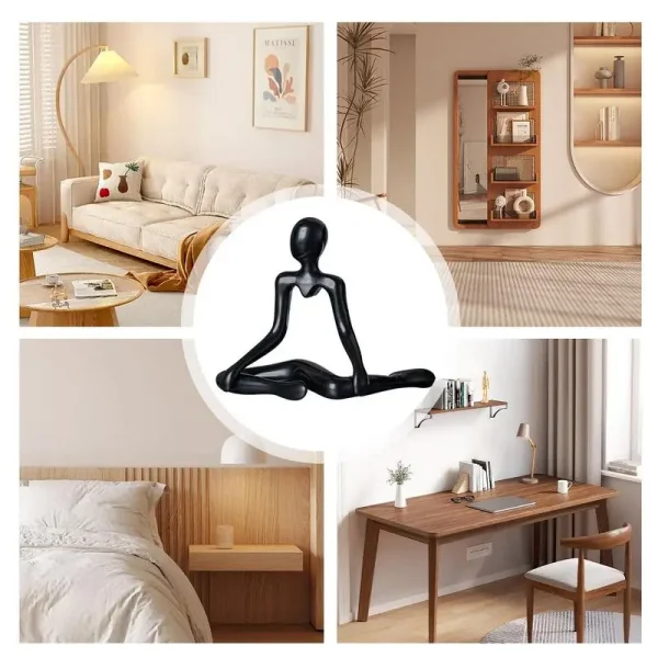 Thinker Abstract Statues Sculptures Figurine Living Room Home Decor Desk Ornaments 5