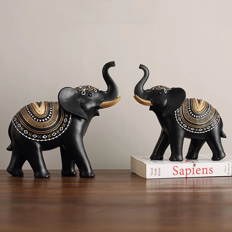 2pcs black Golden