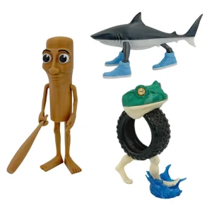 Funny Italian Brainrot Tung Tung Sahur Figurine Tralalero Tralala Bombardino Crocodilo Shimpanzini Bananini Model Ornament Decor 1