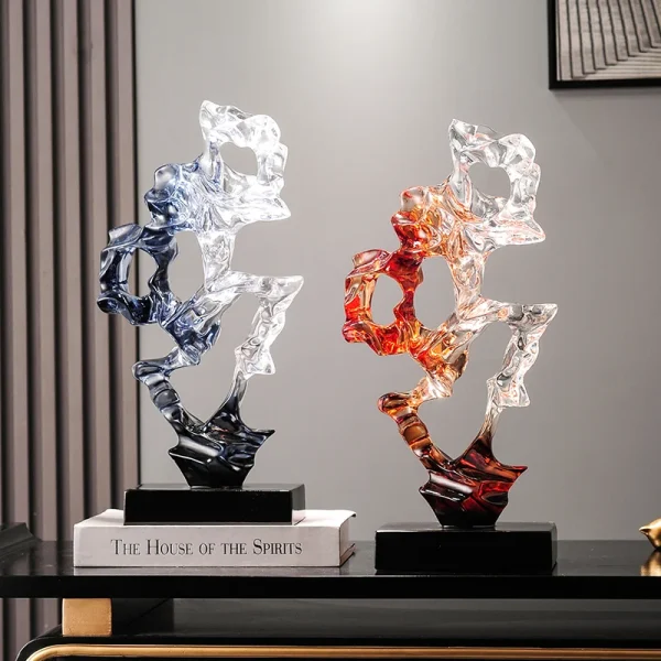 Creative Ornaments Living Room Figurines Aesthetic Cabinet Art Luxury Sculptures Sofa Beside Book Nook Tabletop Home Decoration 3