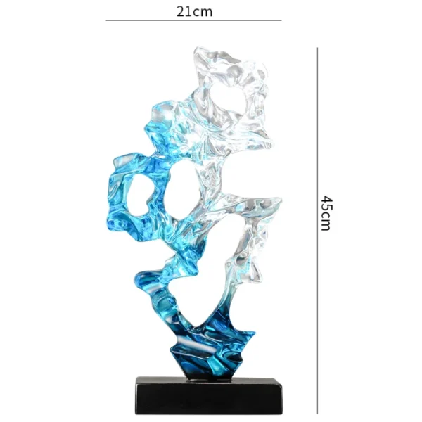 Creative Ornaments Living Room Figurines Aesthetic Cabinet Art Luxury Sculptures Sofa Beside Book Nook Tabletop Home Decoration 6