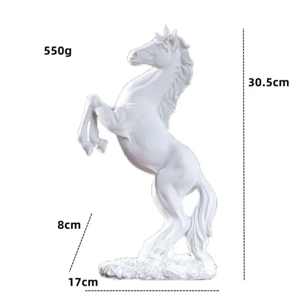 Nordic Horse Resin Statue Sculptures Figure Abstract Ornaments For Figurines Interior Sculpture Room Home Decoration Crafts 5