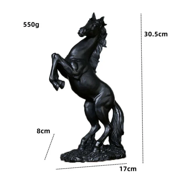 Nordic Horse Resin Statue Sculptures Figure Abstract Ornaments For Figurines Interior Sculpture Room Home Decoration Crafts 6