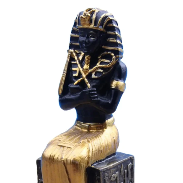 2 Pieces Pharaoh Figurine Sculpture Collectible Artware for Desktop 6