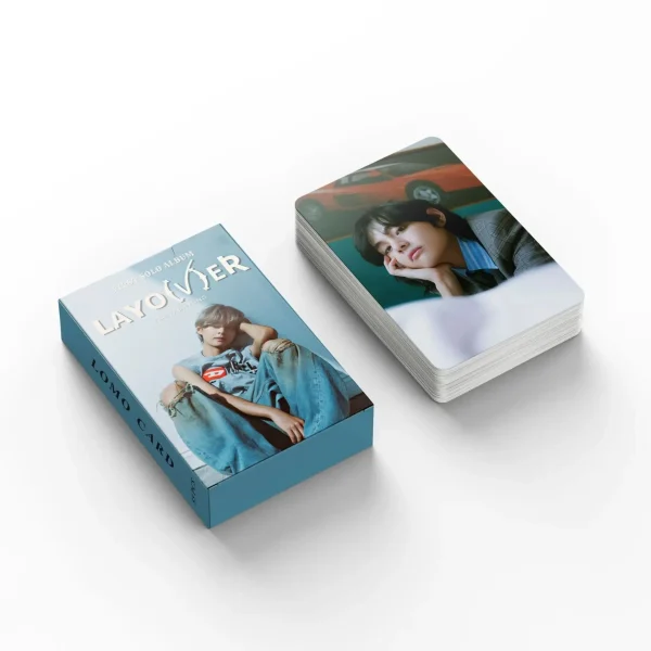 55pcs/set Kpop New Album Lomo Cards High Quality HD Double Side Print Photo Cards 1