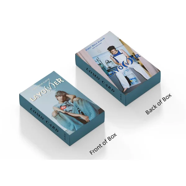 55pcs/set Kpop New Album Lomo Cards High Quality HD Double Side Print Photo Cards 3