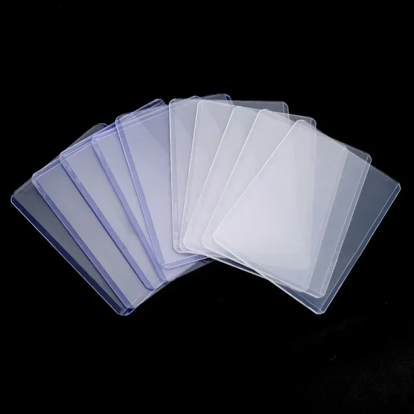 10/25/50/100Pcs Transparent photo album Korean Kpop Card Sleeve with Protective Film Clea Card Holder Idol Photo Game Card Cover 2