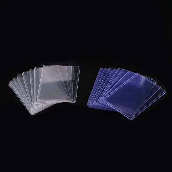10/25/50/100Pcs Transparent photo album Korean Kpop Card Sleeve with Protective Film Clea Card Holder Idol Photo Game Card Cover 4