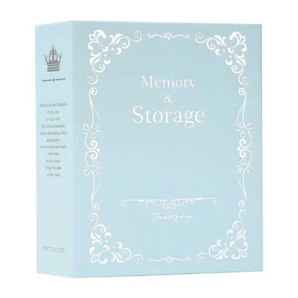 100 Pictures Pockets 10x15cm Gilded Photo Album 6 Inch Inters Photos Book Case Kid Memory Gift 5