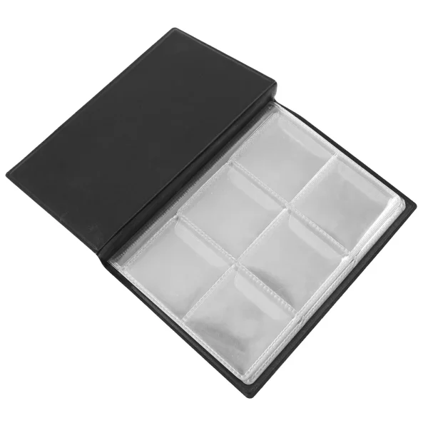 60 Pockets Artificial PU Leather Commemorative Coins Collection Album Book Collecting Money Organizer Storage Bags Storage Book 5