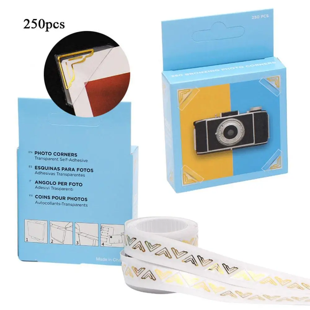 250pcs gold