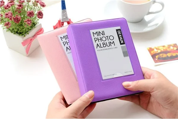64Pockets Mini Instant Photo Album Picture Case for Fujifilm Instax Mini Film 7s 8 25 50s 90 instax mini album 1