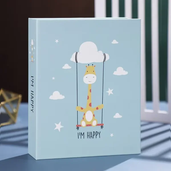 6-inch 100 Pockets Plastic Album Memorial Book Insert Recall Cute Good Time Family Photo Collection Book DIY Photocard 5