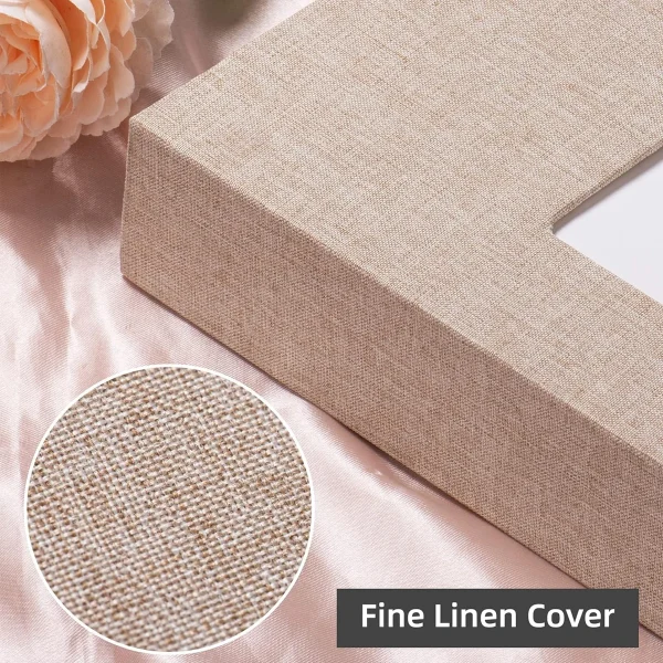 300 Pockets Linen Photo Album for 4x6 Photos Books Slip-in Picture Albums Wedding Baby Family Anniversary Photo Storage 2