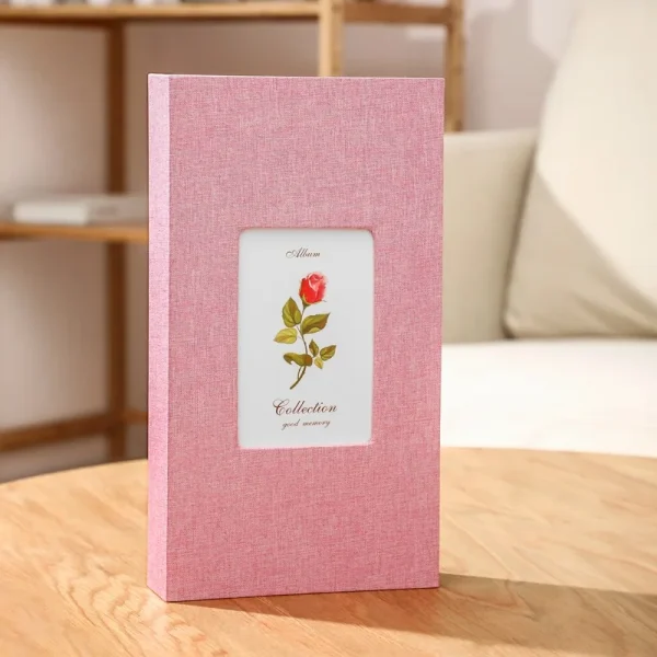 300 Pockets Linen Photo Album for 4x6 Photos Books Slip-in Picture Albums Wedding Baby Family Anniversary Photo Storage 6