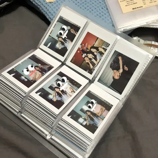 A Large Capacity Photo Album That Can Hold 240 Photos - Transparent Plastic and Vinyl Photo Organizer, Suitable for Photos 1