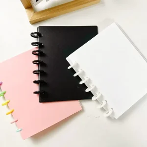 1 Mushroom Hole Card Collection Book Solid Colour Insert Loose-leaf Album 3 Inch Four-panel Photo Postcard Storage and Sorting 1