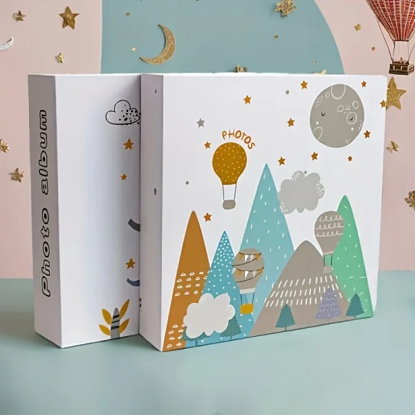 6-inch 200 card slot cartoon gold storage album 1