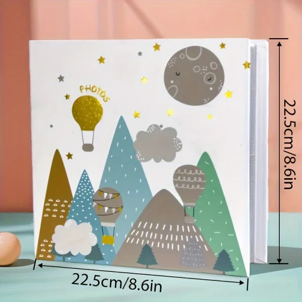 6-inch 200 card slot cartoon gold storage album 2