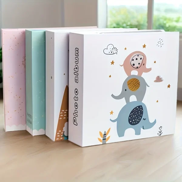 6-inch 200 card slot cartoon gold storage album 3