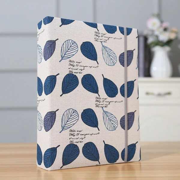 6 inch 200 Pockets Children's Family Photo Album Japanese Tethered Album DIY Scrapbook for Anniversary Memory Wedding Travelling 3