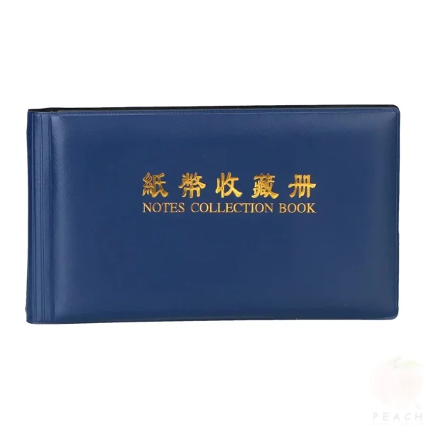 30 Pages Paper Money Collection Album Collection Pockets Loose Leaf Sheet Creative Money Banknote Protective Bag for Collector 6