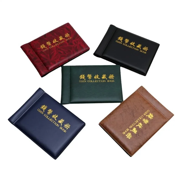 Coin Collection Book Coin Storage Bag Gifts 60 Pockets Stamp Album 1
