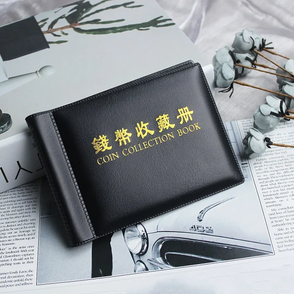 Coin Collection Book Coin Storage Bag Gifts 60 Pockets Stamp Album 4