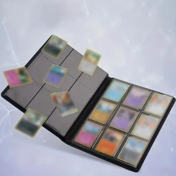 Collectible Card Binder Album 160/360/480 Card Holder 4/9/12 Grids Card Binder Album Large-capacity Card Binder Notebook 5