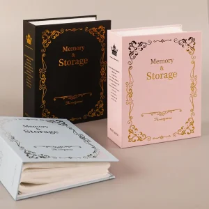 1pcs  6 Inch 100 Pockets Photo Album Bronzing Design Inserted Type Family Memory DIY Vintage Picture Album Book Home Supplies 1