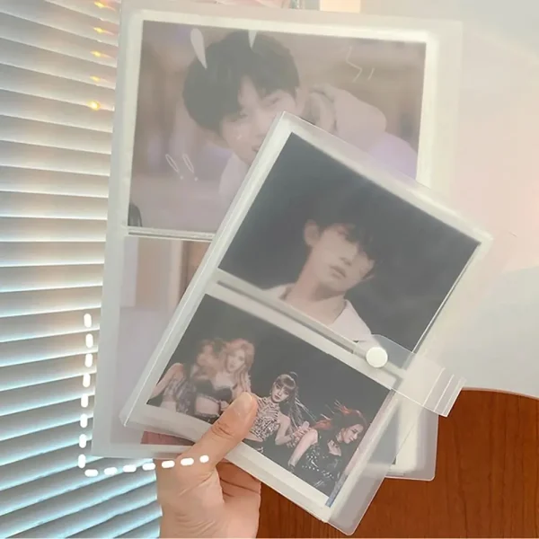 3/4/5/6/7 Inch 80/160 Slots Transparent Photo Album Idol Photocard Holder Collect Book Creative Photo Albums Picture Card Holder 5