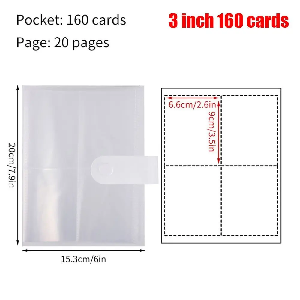 3 Inch 160 Cards