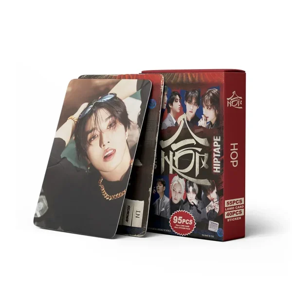 95pcs/Set KPOP Stray New Album Photocards Collection Lomo Cards High Quality Print Photo Cards Fan Gift 3