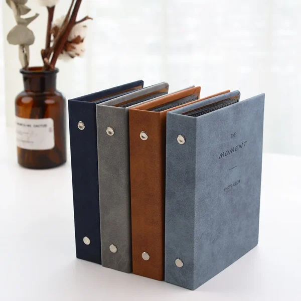 64 Pockets 3 Inch Mini Photo Album PU Leather Cover Photo Paper Book For Fujifilm Instax Mini 11 9 8 7s 90 70 LiPlay Camera Film 2
