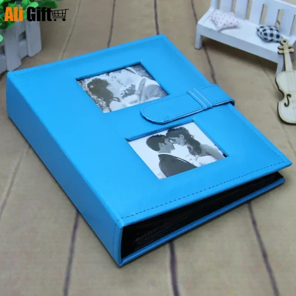 Leather Albums for Travel Photo Album Home Birthday Gift Gallery for Lover, Wedding and Birthday Gift, Fashion, 6 in, 200 Photos 2
