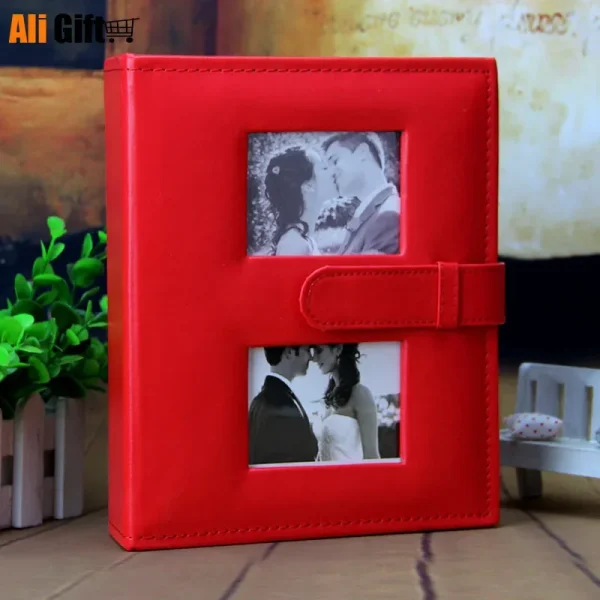 Leather Albums for Travel Photo Album Home Birthday Gift Gallery for Lover, Wedding and Birthday Gift, Fashion, 6 in, 200 Photos 3
