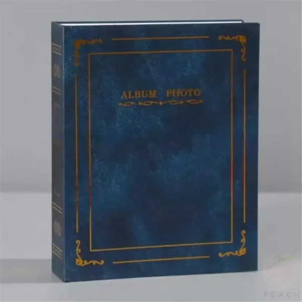 Family 6 Inch 100 Photos 16x12Cm Image Art Photo Albums Interstitial Album Classic Retro Photo Album Collection Home Decoration 2