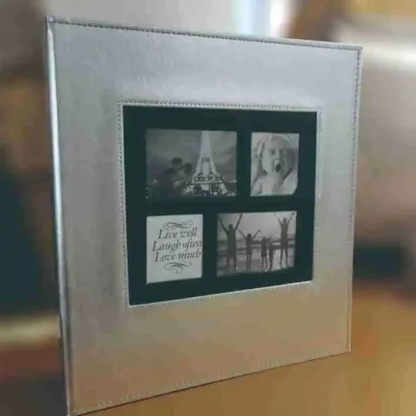 500/600/1000 Sheets 4x6 Inch Interstitial Photo Album Large Capacity PU Leather Photo Album 3