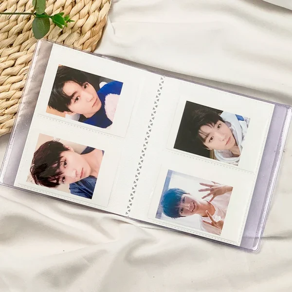 80 Pockets Photo Album 3 Inch Transparent Photocard Holder For Instax Mini Album Storage Collect Book Name Card Album De Fotos 4