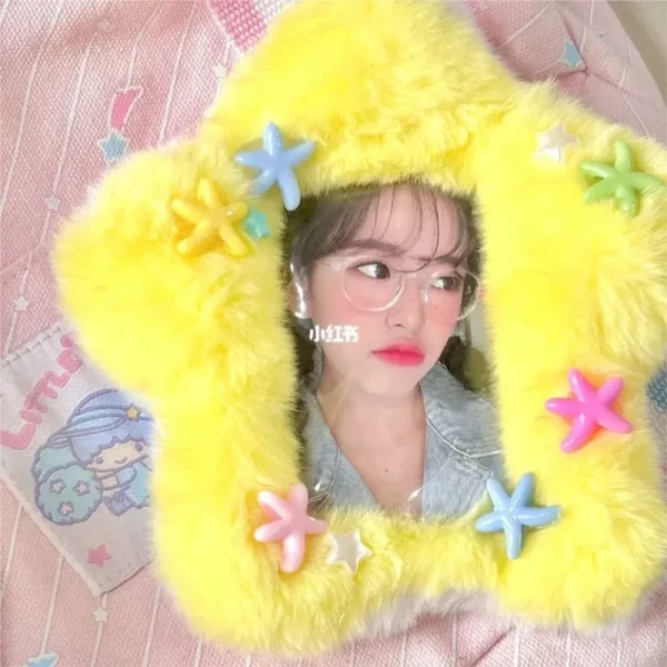 Cute Plush Photo Card Holder Photo Albums Decor Cover Case Kpop Idol Bus Card Protector Bag Picture Photo Sleeves Card Cases 5
