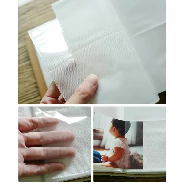 Photo Albums For 6 Inches Holder Album 200 Pockets Photo Album Book Wedding Scarpbook Cardboard Albums Photo Baby Album 5