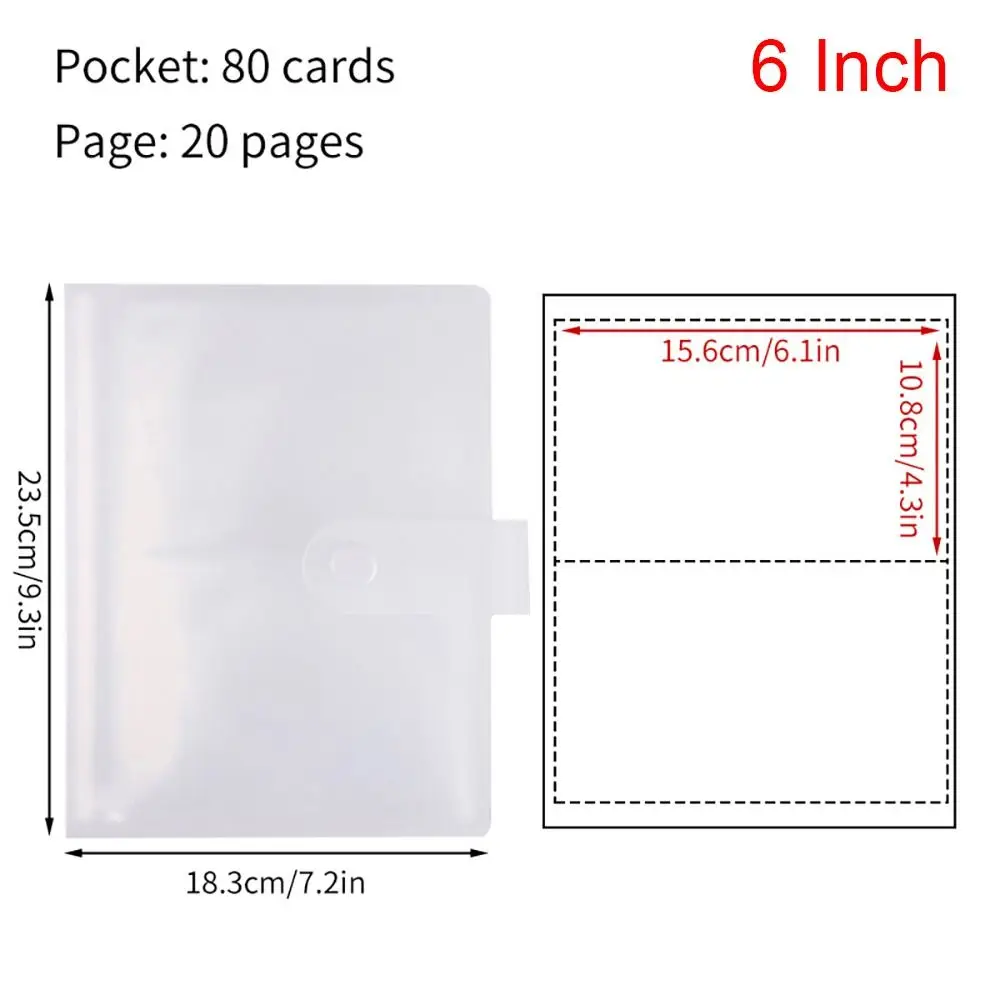 6 Inch 80 Cards