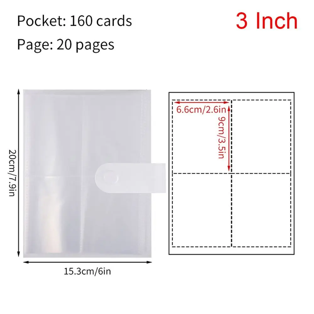 3 Inch 160 Cards