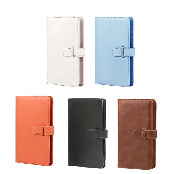 New 80 Pockets Retro PU Photo Album Fit For Instax Square Film For Fujifilm Instax Square SQ1 SQ6 SQ10 SQ20 SP-3 Printer Films P 3