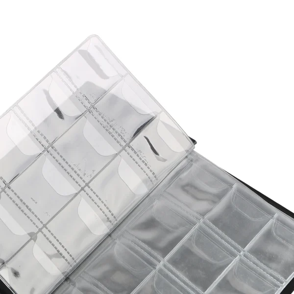 120 Pockets Coins Collector Mini Penny Coin Storage Bag Coin Album Book Coin Holder Albums Collecting Money Organizer 6