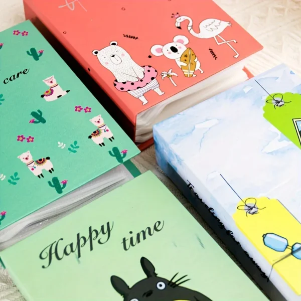 Simple modern cartoon 6 inch 100 card small album 3
